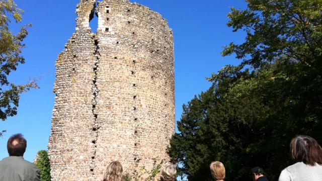 Visite guidée du château de Fréteval