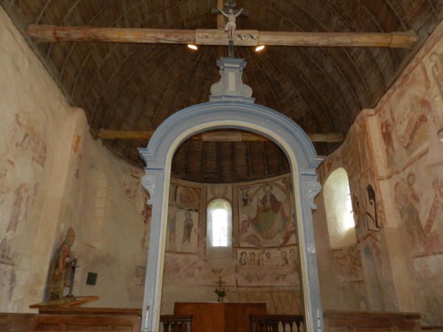 Eglise à fresques Saint Jacques Des Guérets