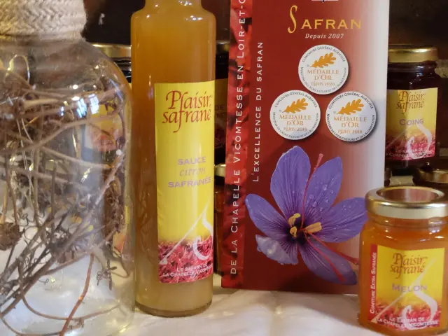 Le Safran De La Chapelle Vicomtesse- Boutique Vendôme Tourisme