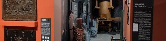 Machine dans les anciennes fonderies