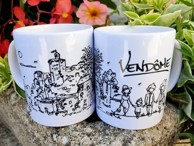 Mugs Création HPO- Boutique Vendôme Tourisme