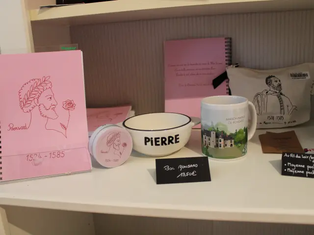 Souvenirs Ronsard-Boutique Vendome Tourisme